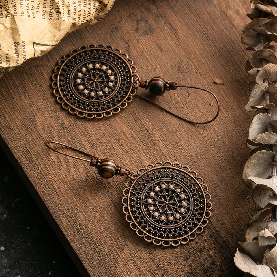 Boucles d'oreilles Viking, Bijoux Viking, de Style Nordique, Celtique, Boucles d'oreilles femme, faites à la main Idéal Cadeau