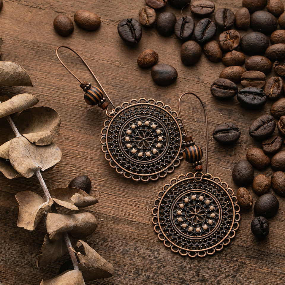 Boucles d'oreilles Viking, Bijoux Viking, de Style Nordique, Celtique, Boucles d'oreilles femme, faites à la main Idéal Cadeau