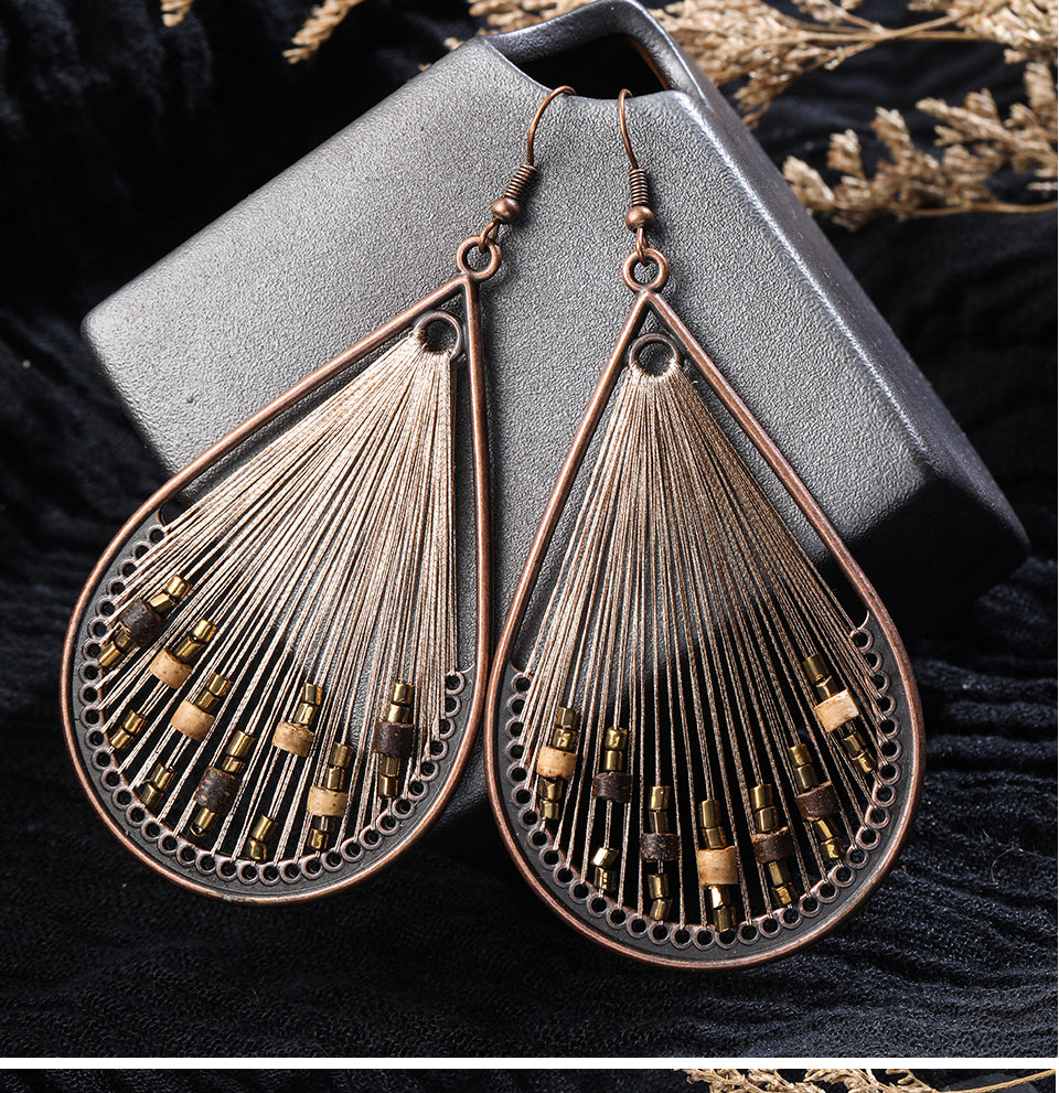 Boucles d'oreilles Viking, Bijoux Viking, de Style Nordique, Celtique, Boucles d'Oreilles Femme, faites à la main