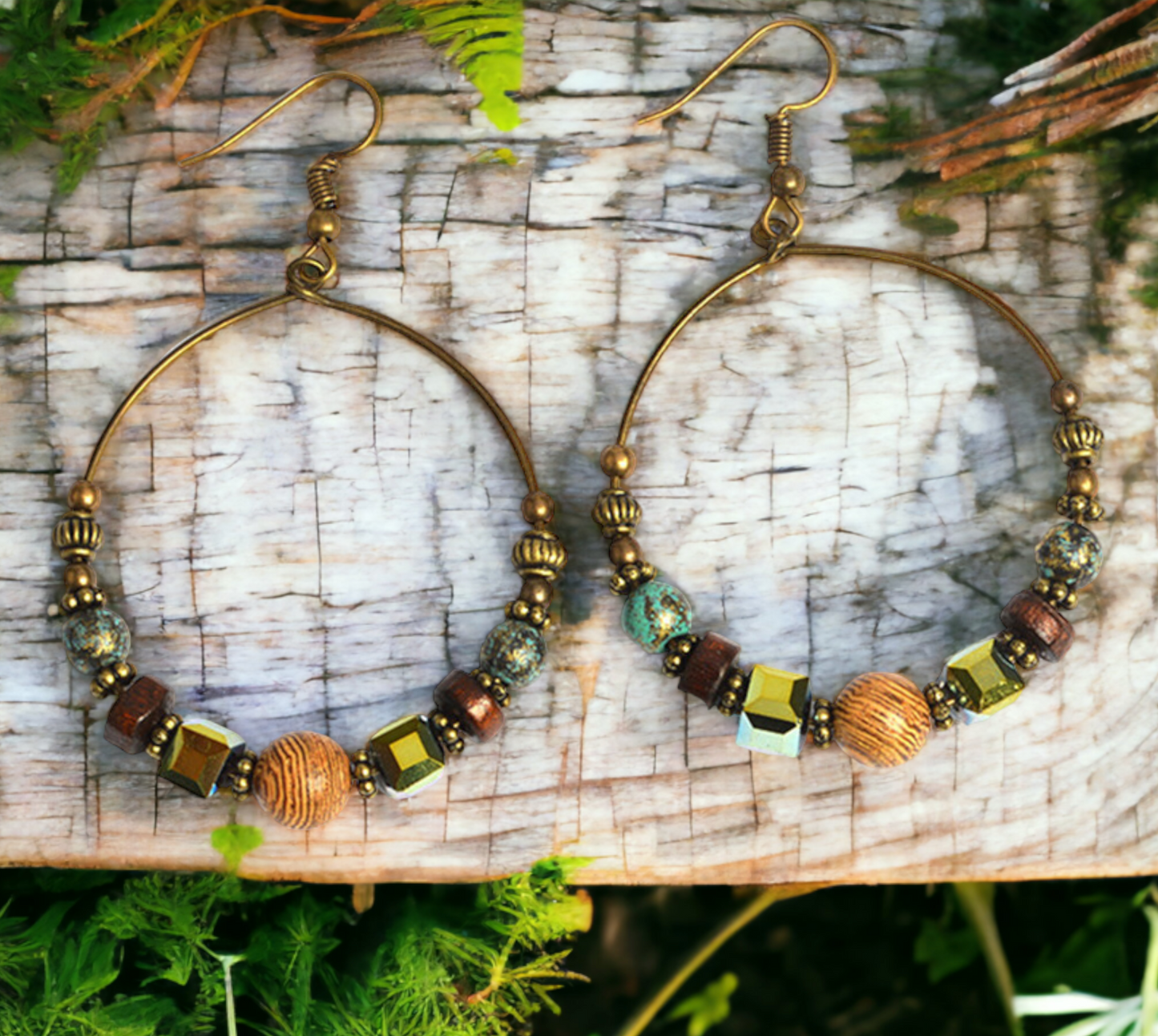 Boucles d'oreilles Viking, Bijoux Viking, de Style Nordique, Celtique faites à la main
