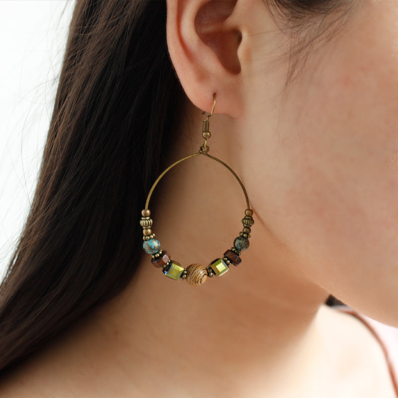 Boucles d'oreilles Viking, Bijoux Viking, de Style Nordique, Celtique faites à la main
