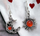 Boucles d'oreilles Celtique Soleil et Lune avec gemme artificielle Rouge de Style Nordique, faites à la main Cadeau Original Idéal Cadeau