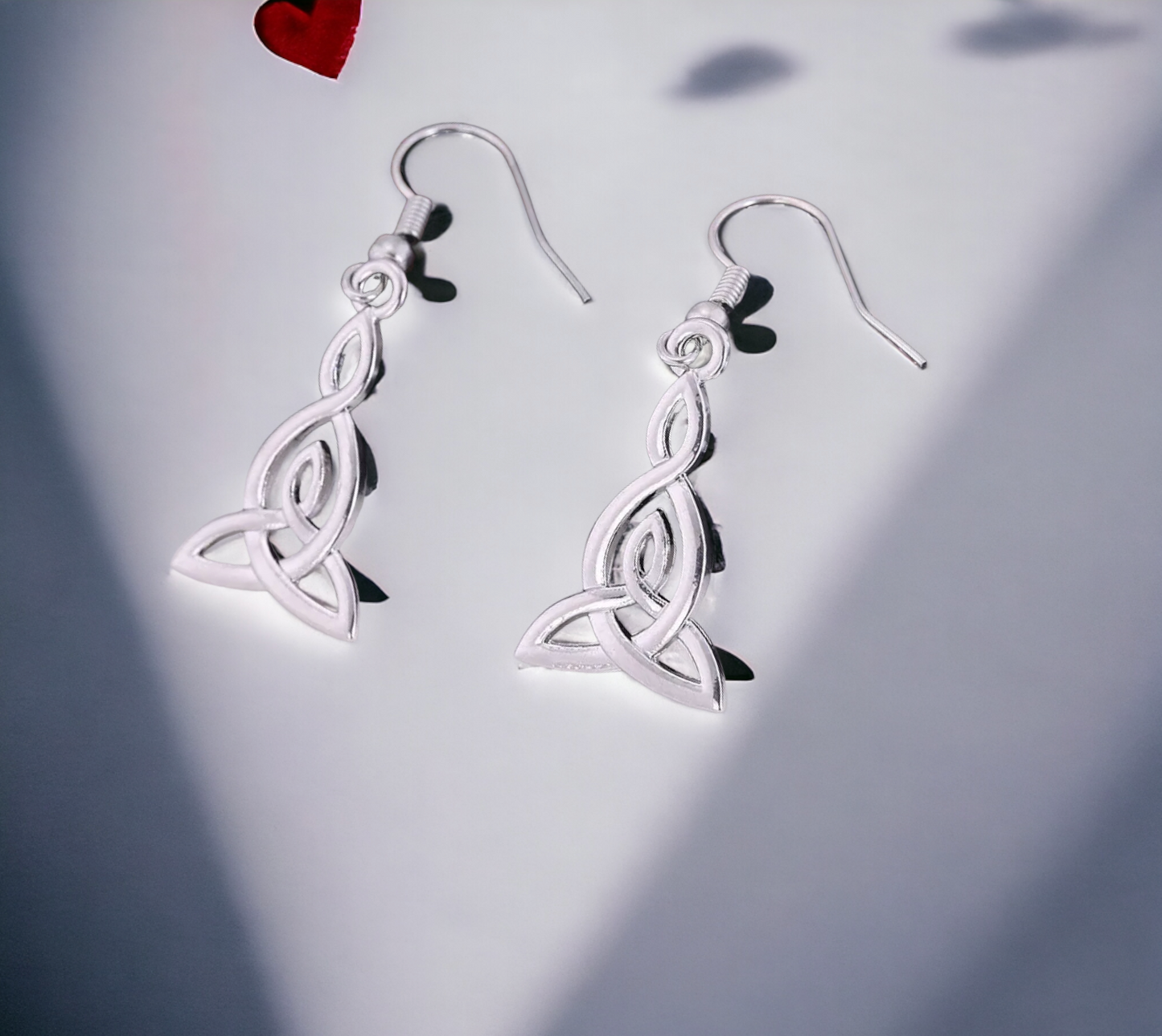 Boucles d'oreilles Viking et Triquetra Amulette de Protection Bijoux Wicca fait à la main Cadeau Original Idéal Cadeau