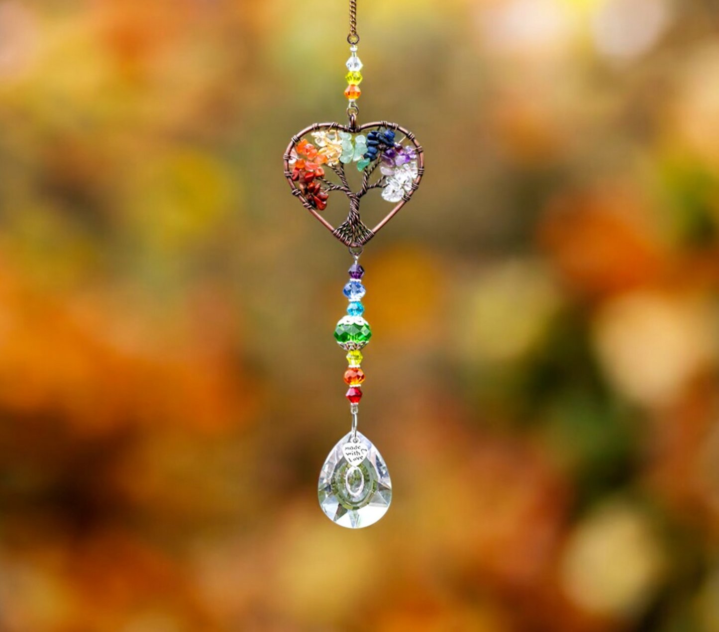 Attrape-Rêve Arbre de Vie Tree of Life Viking Celtique Pierres de Guérison , fait à la main Idéal Cadeau original