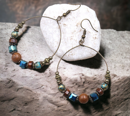 Boucles d'oreilles Viking, Bijoux Viking, de Style Nordique, Celtique faites à la main