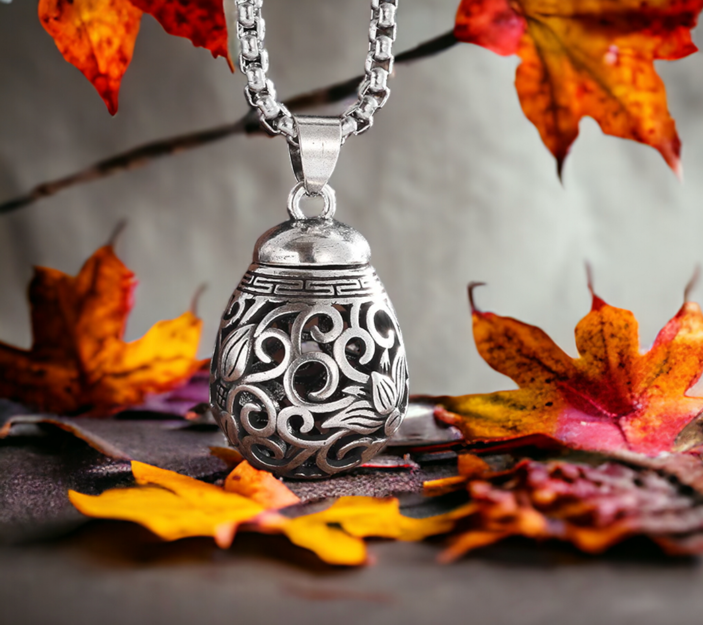 Collier Celtique Pot de Sorcière Talisman de Protection Cadeau de Sorcellerie Païenne Wicca Bijoux Wicca fait à la main Cadeau Original